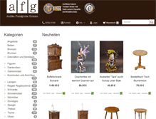 Tablet Screenshot of antikmoebel.de